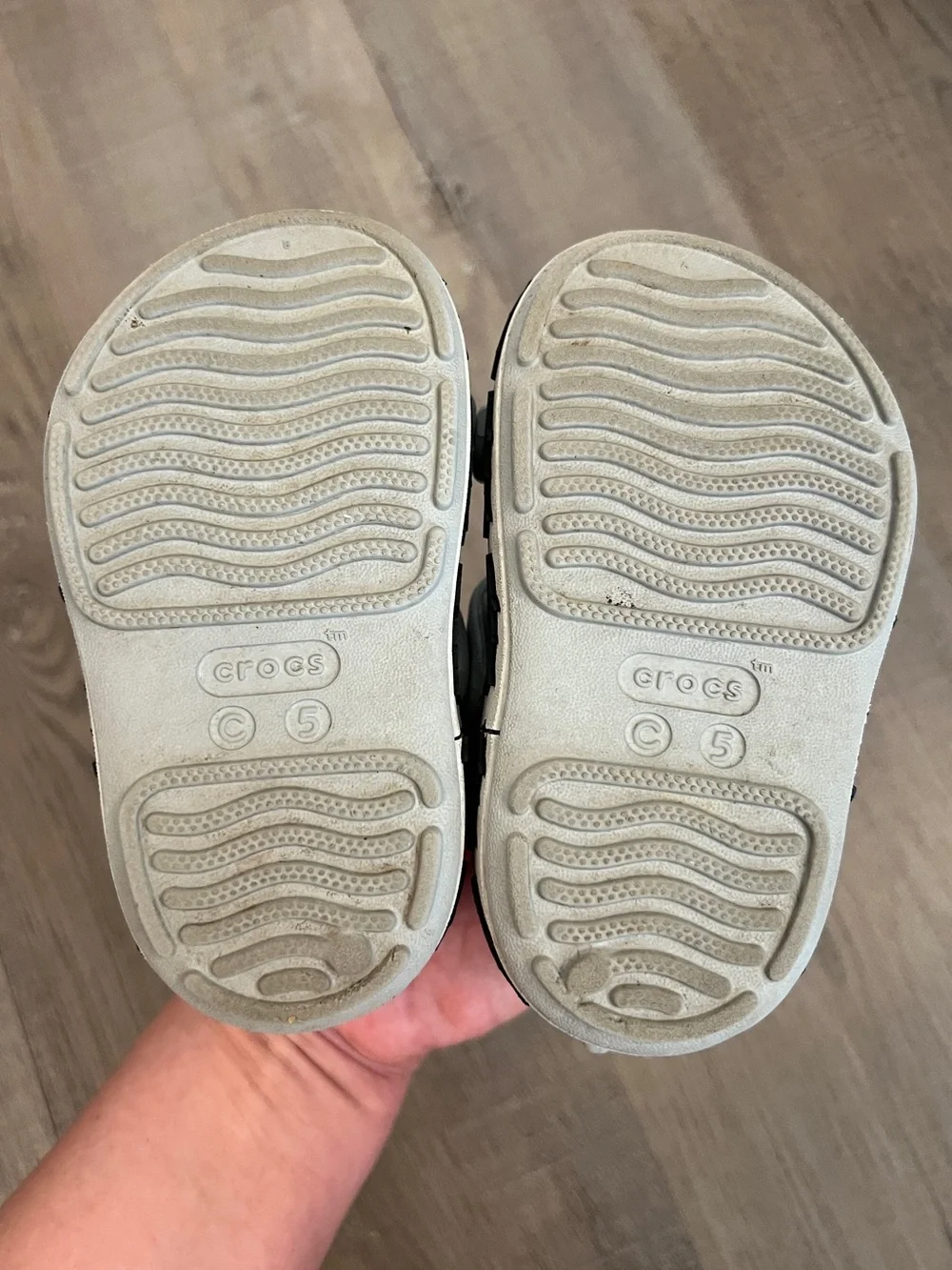 Crocs Toddler Crocband Cruiser Shark Sandals